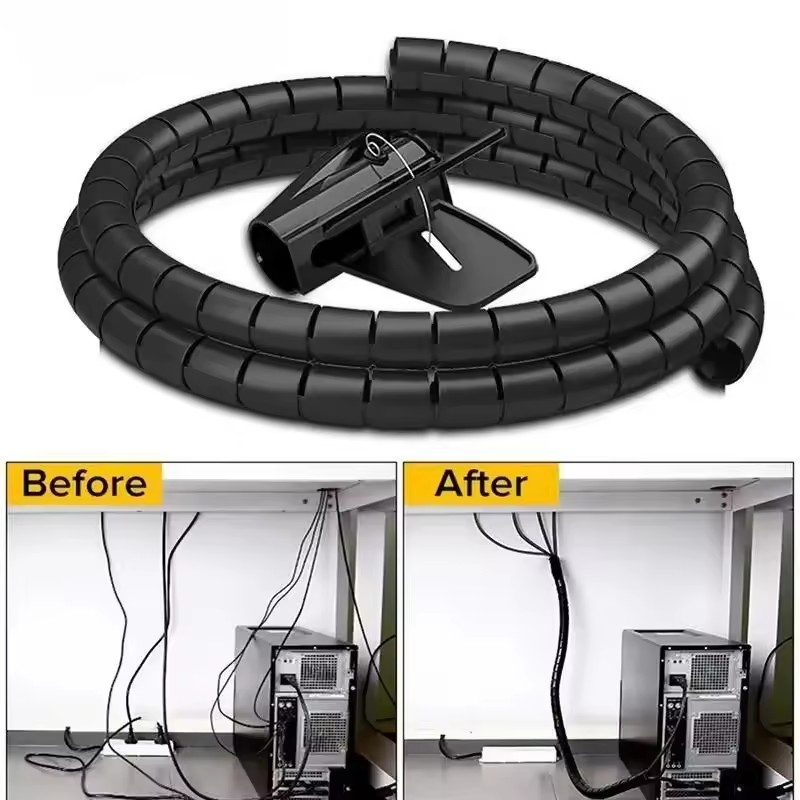 Pelindung Kabel Spiral Fleksib - Cable Lock Flexible ulasan dan harga