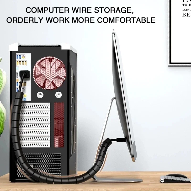 Pelindung kabel hitam, penutup - Cable Lock Flexible ulasan dan harga