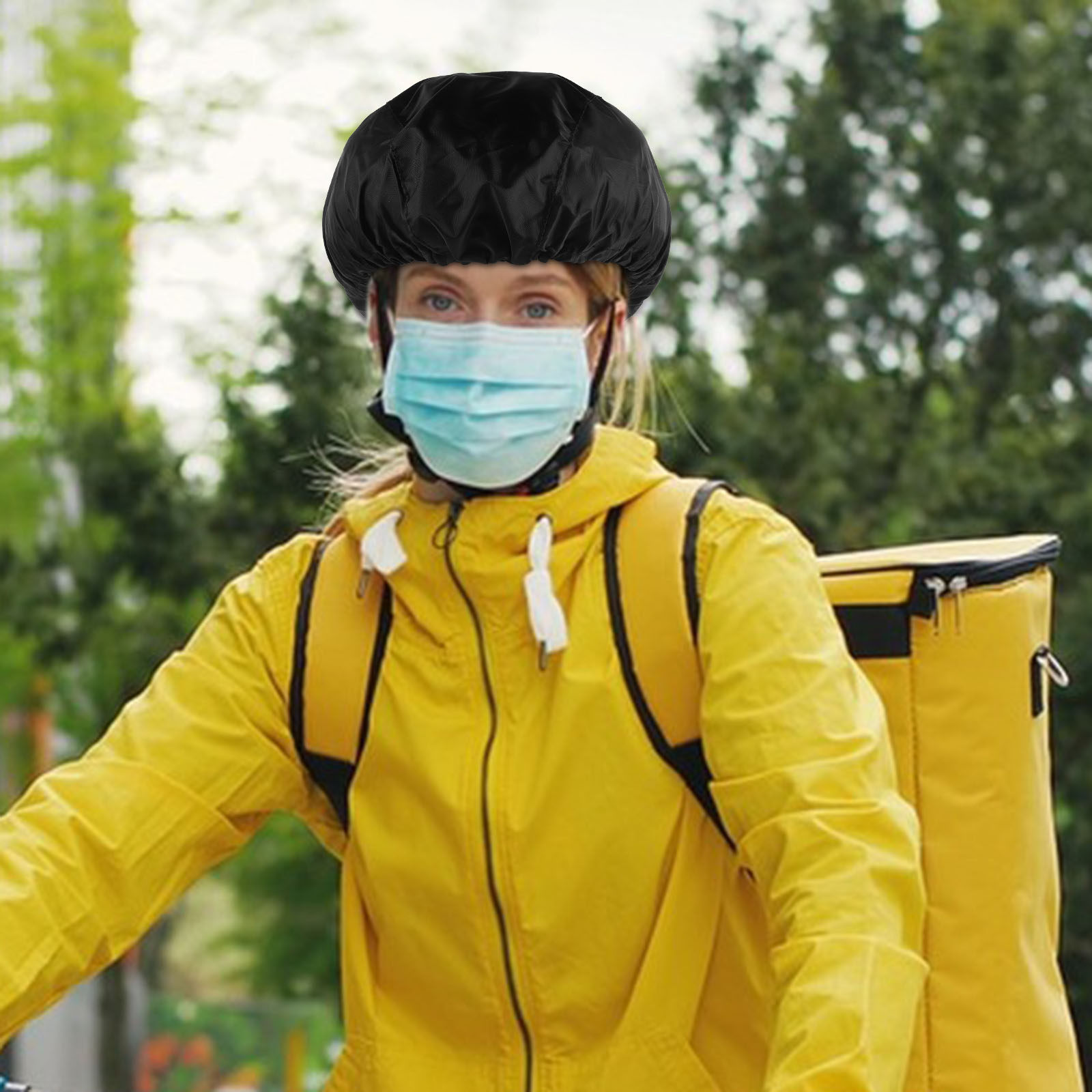 Pelindung Sepeda Anti Angin, A - Cycling Commute In Rain ulasan dan harga