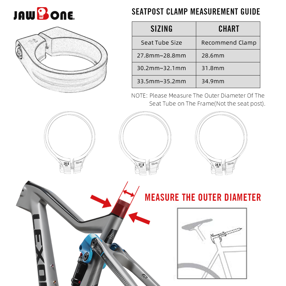 Klem Jepit Sadel Sepeda Super  - Commuting By Bike ulasan dan harga